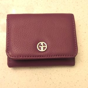 Giani Bernini purple wallet